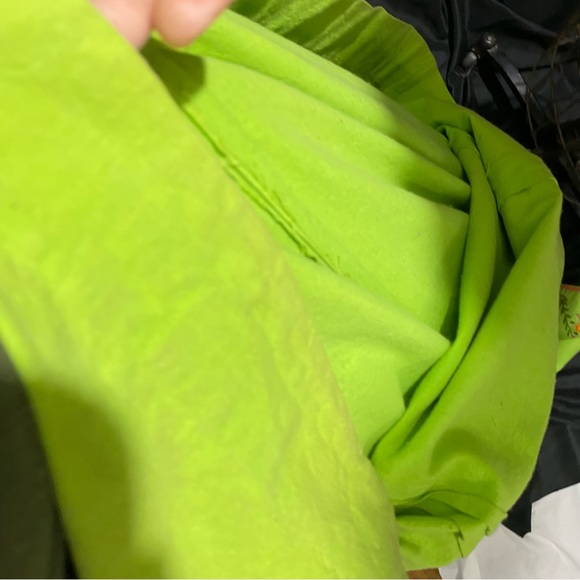 Vintage green Josefa hand embroidered dress made in Mexico - Picture 9 of 15